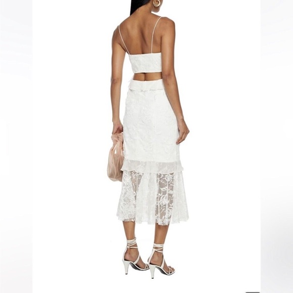 Sachin + Babi White Lace Dress - Picture 7 of 12